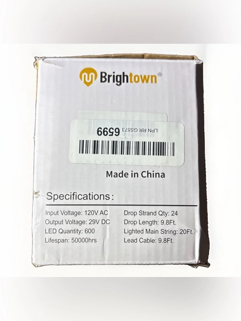 600 LED Curtain Lights 20Ftx9.8Ft Color: White Lights with Remote 24 Drops